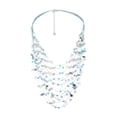 thumbnail image 1 of Floating Quartz and Crystals Silk Thread Multi-Layered Statement Necklace, 1 of 3