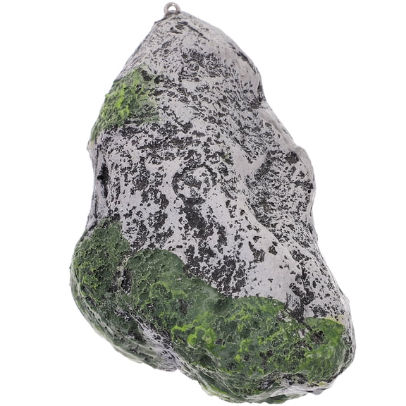 Floating Resin Fake Stone Decor for Aquarium Terrarium with Moss Effect and Lightweight Design