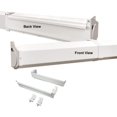 thumbnail image 1 of Floating Screen Bracket (White), 1 of 2