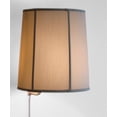 thumbnail image 1 of Floating Shade Plug-In Wall Light Egg Shell Shantung 14x16x17, 1 of 7