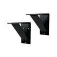 thumbnail image 1 of Floating Shelf Bracket 2 Pack, Heavy Duty, Hand Made in USA(4" Wide, 9" x 9"), 1 of 5