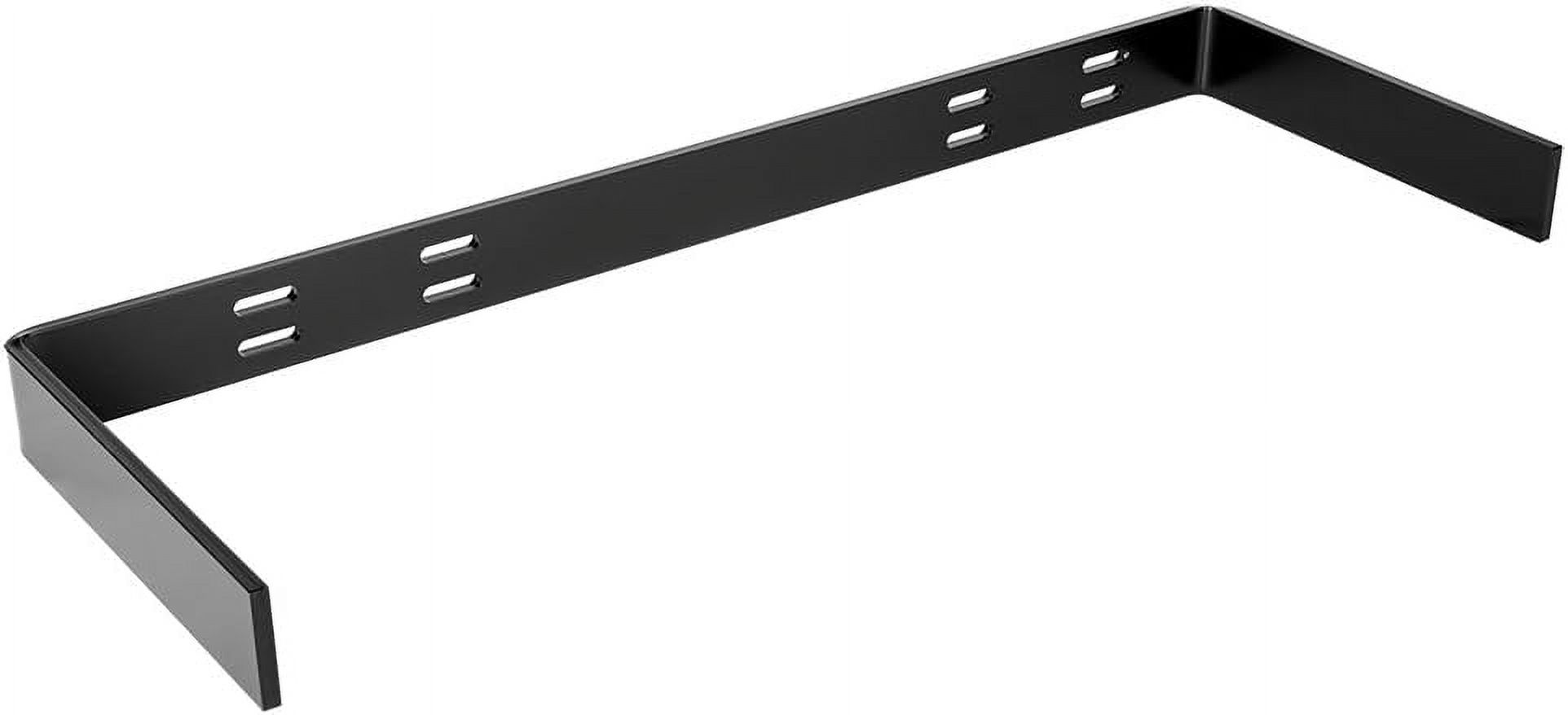 Floating Shelf Bracket (Black, 22.5") Made in America