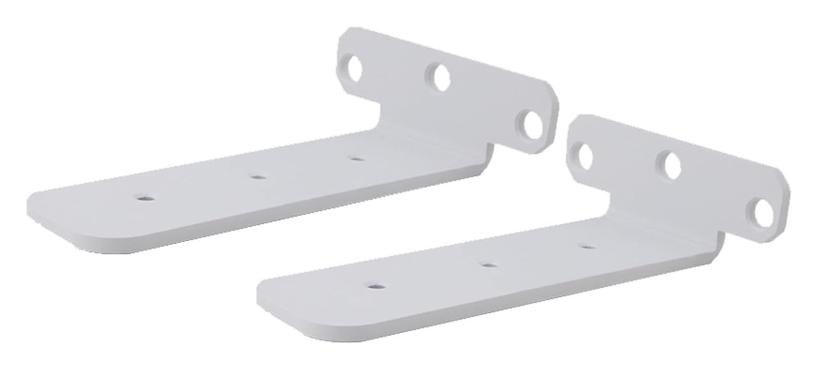 Floating Shelf Brackets, 1/5 Inch Thicked Heavy Duty Industrial Shelf Bracket, Metal L Brackets For Shelves Support DIY Wall Hanging,2 Pack