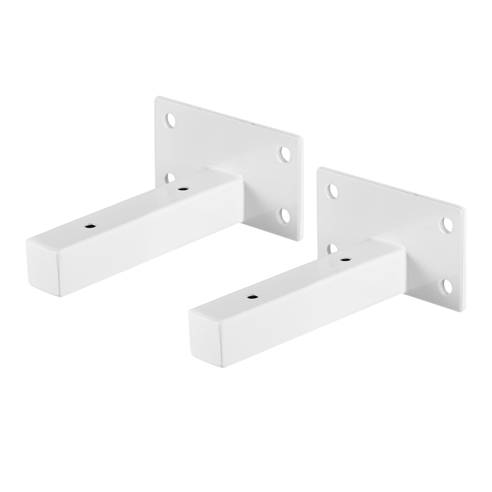 Floating Shelf Brackets, 2 Pack 4"(100mm) Wall Mounted Shelf Supports