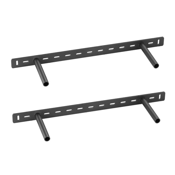 Floating Shelf Brackets 22 inch - Heavy Duty Shelf Brackets 2 Pcs - Hidden Shelf Support for Wall Shelves - Steel Floating Brackets for Kitchen, Living Room, Garage
