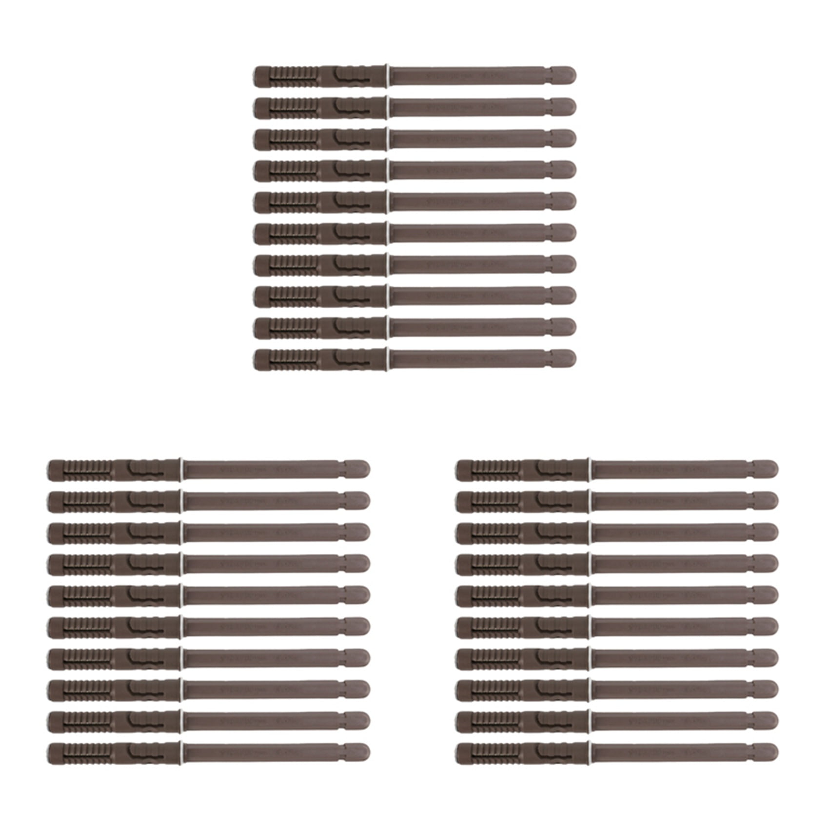 Floating Shelf Brackets -30 Pack Heavy Duty Wood Shelf Brackets DIY Adjustable Hardware Blind Supports 120 LBS