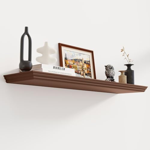 Floating Shelves Crown Molding