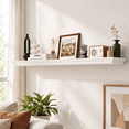 Floating Shelves 55 Inch Long 9.3 Deep Classic Crown Molding For Wall ...