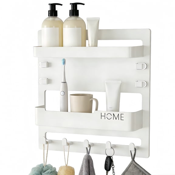 JunJuxs Modern 9.5 in x 9.5 in Plastics Floating Shelves