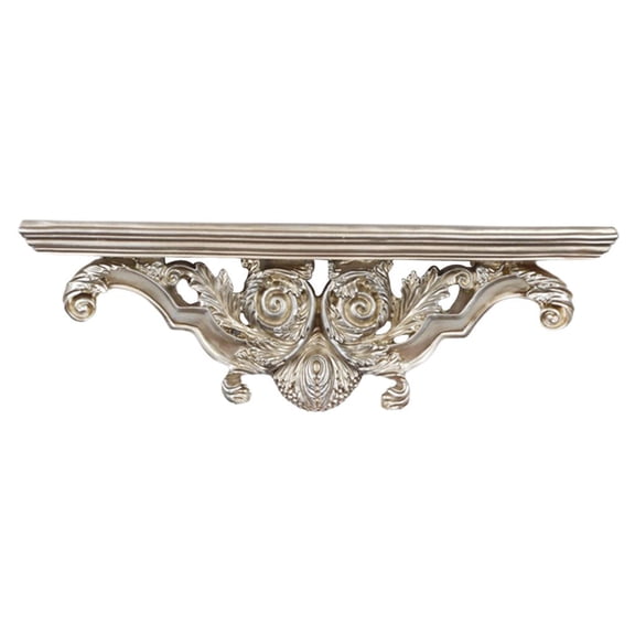 Floating Shelves Creative Novelty Vintage Shelves Wall ing Resin Stereo Shelf for Office Living Room Wall Decoration - champagne