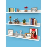 Floating Shelves, Set of 3 Wall Shelves Multiple Sizes & Colors by Icona Bay