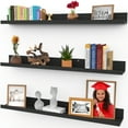 thumbnail image 1 of Floating Shelves, Set of 3 Wall Shelves (Multiple Sizes & Colors) by Icona Bay, 1 of 7