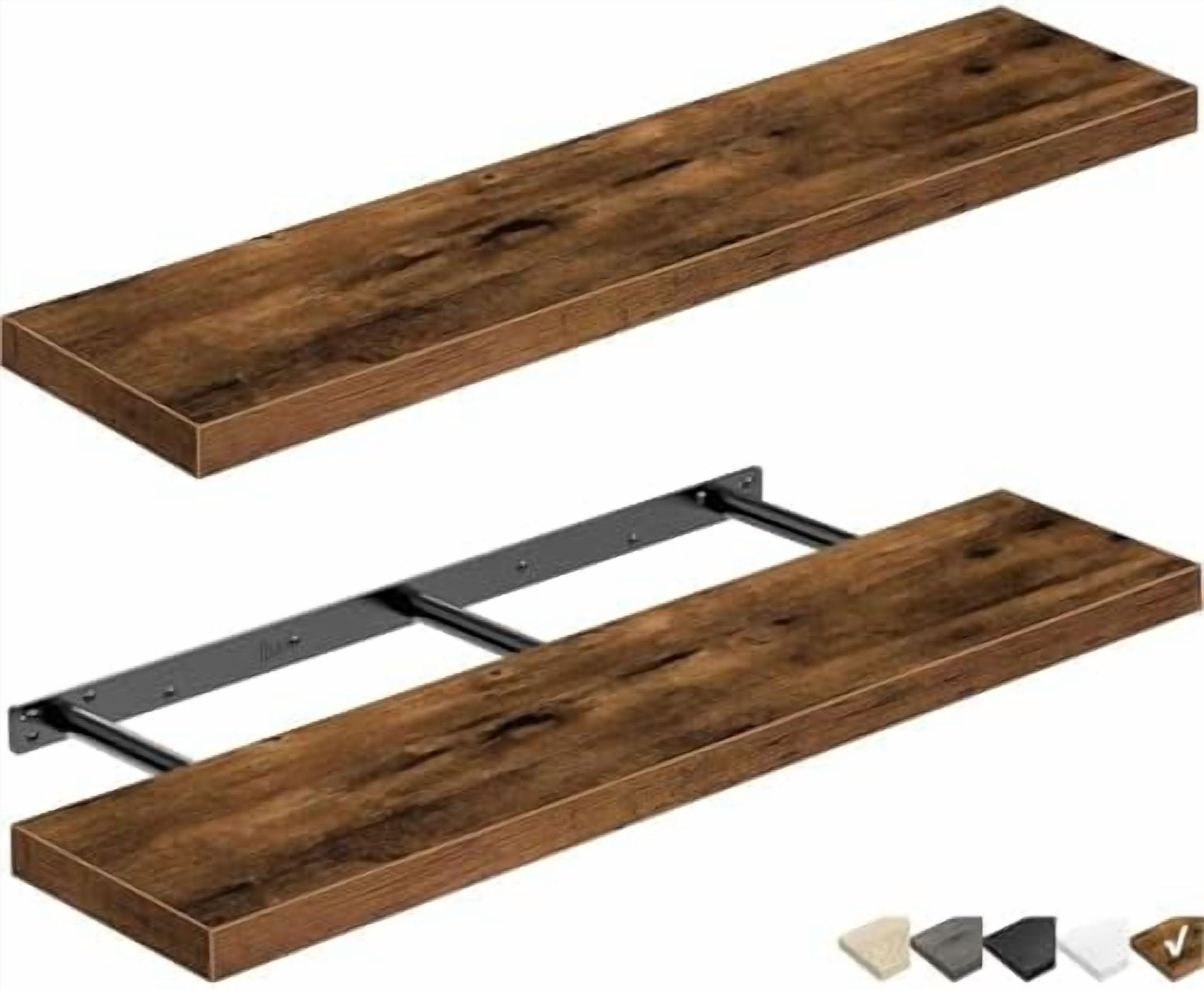 Floating Shelves for Wall 31.5" Long - Wall Mounted Shelf Bathroom ...