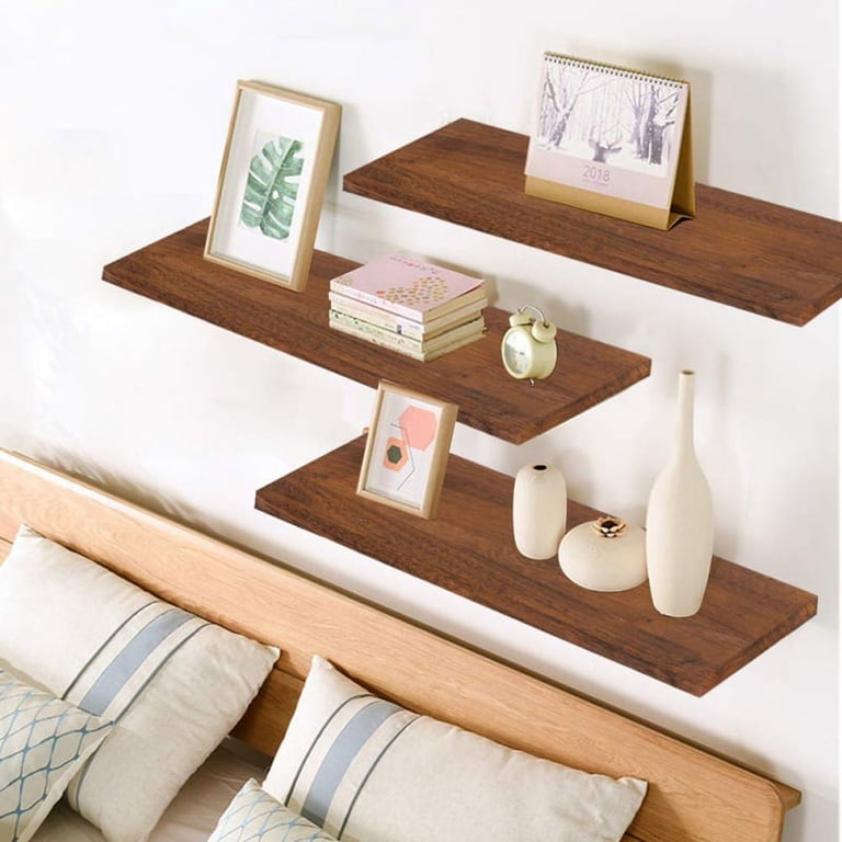 Rustic Living Room Wall Shelves DelSol Floating Shelves Wall Mounted