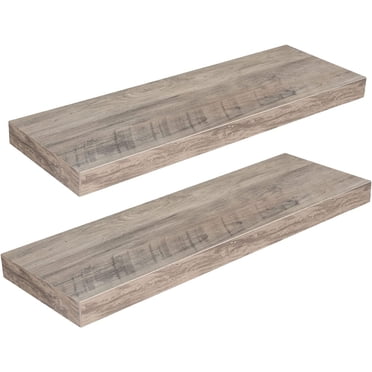 36 Inch Floating Shelves, 12 Inch Deep Floating Shelves For Wall, Floating Shelf With Invisible...