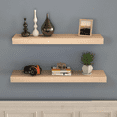 Floating Shelves Wood Storage Shelf 30 Inch Rustic Wall Mounted