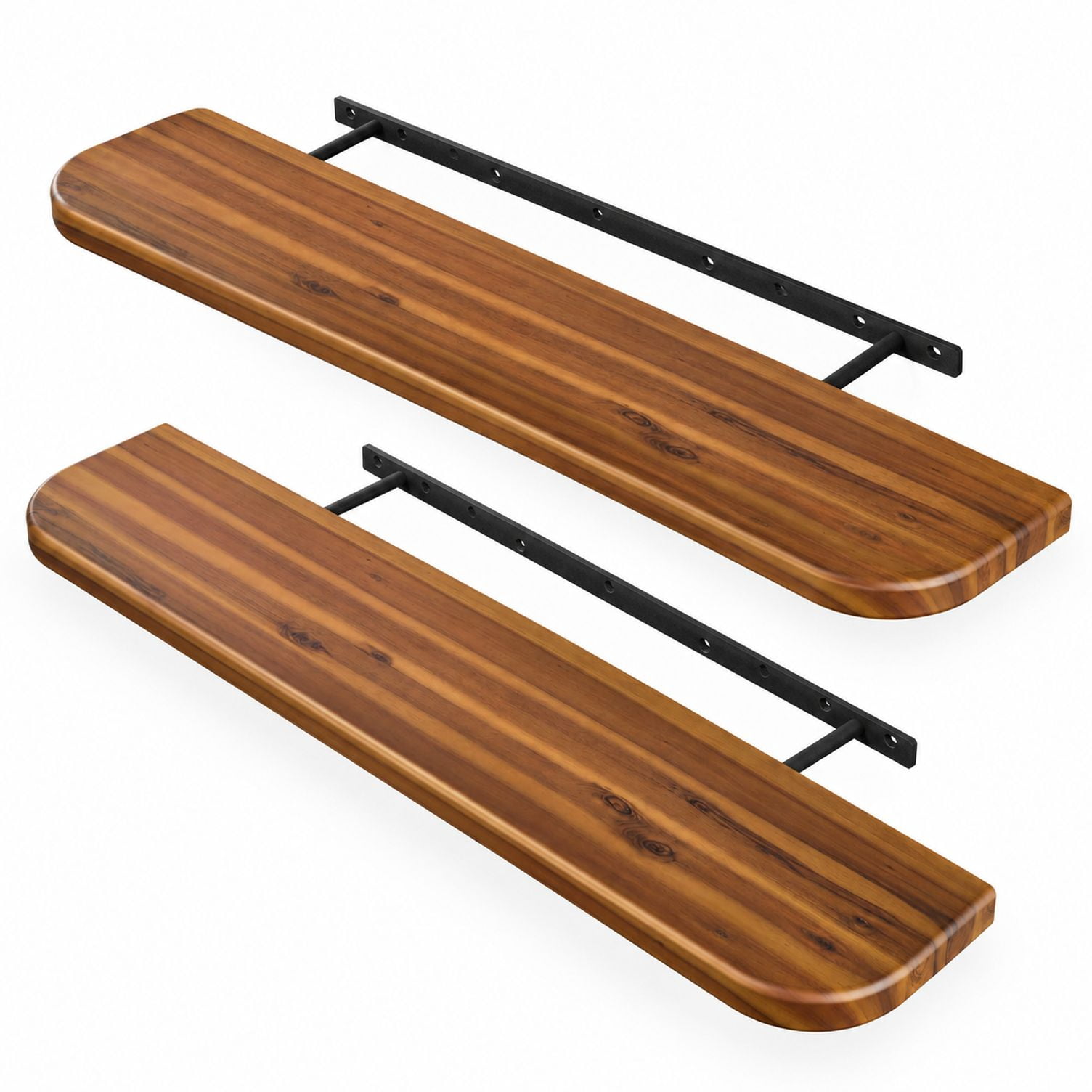 Floating Shelves for Wall, Round Edge, 36