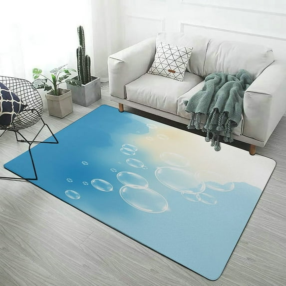 Floating Shiny Bubbles Carpet Large Size Living Room American Style ...