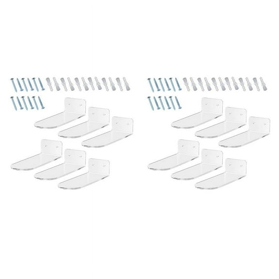 Floating Shoe Display Stand - 12 Shoe Shelf for Wall - Sneaker Levitation Display Shoe Wall Shelf