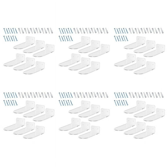 Floating Shoe Display Stand - 36 Shoe Shelf for Wall - Sneaker Levitation Display Shoe Wall Shelf