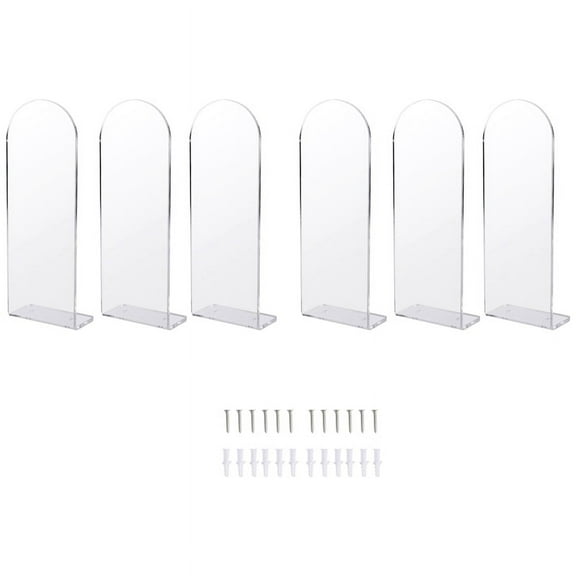 Floating Shoe Display Stand - 6 Shoe Shelf for Wall - Sneaker Levitation Display Shoe W_wm25