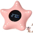 thumbnail image 1 of Floating Star Baby Bath Thermometer, Color Alert LCD Display Thermometer, 0-80°C Precise Water Temperature Gauge, Waterproof Safe PVC Bath Accessory for Infant Bath Tub Pool(k), 1 of 4