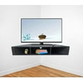 Floating TV Stand, TV Shelf, Corner Wall Hanging TV Rack Floating TV