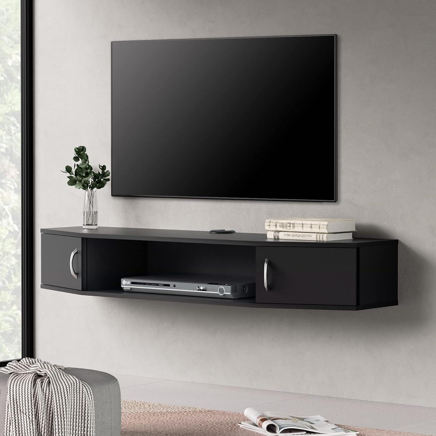 Floating TV Stand Wall Mounted Entertainment Center Media Console