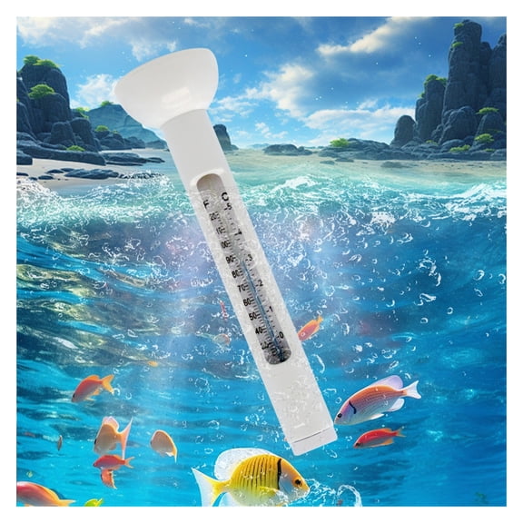 Floating Thermometer Easy Read Digital Pool Thermometer Swimming Pool Thermometer ,Compact & Portable