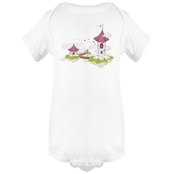 Floating Towers Bodysuit Infant -Image by Shutterstock,  6 Months