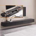 thumbnail image 1 of Floating Tv Standfloating Media Console ,Wall Mounted TV Shelf With Storage Drawers, Modern TV Console, Entertainment Center Media Console, Audio/Video Shelf For Home Living Room Office, 1 of 6