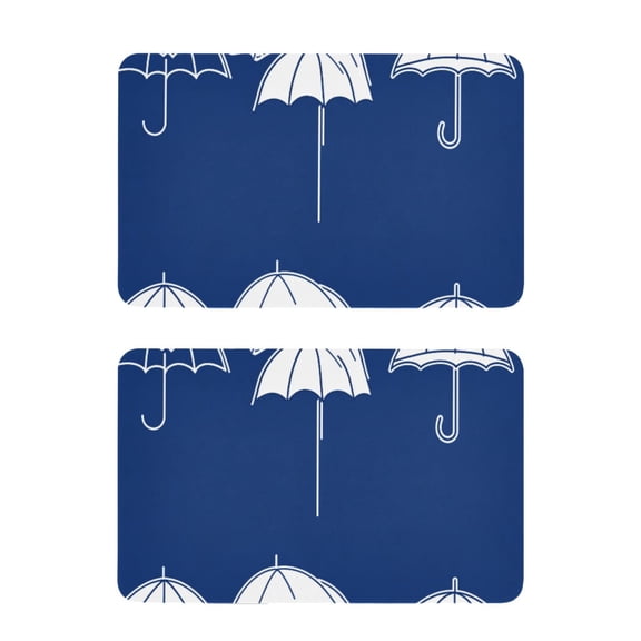 Floating Umbrella 2 Pack 4x2.5 Inch Magnetic Stickers Thick and Strong for Fridge Dishwasher Teaching