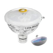Floating Underwater Light RGB Submersible LED Disco Light Glow Show Swimming Pool Hot Tub Spa Lamp Bath Light ,Low Energy