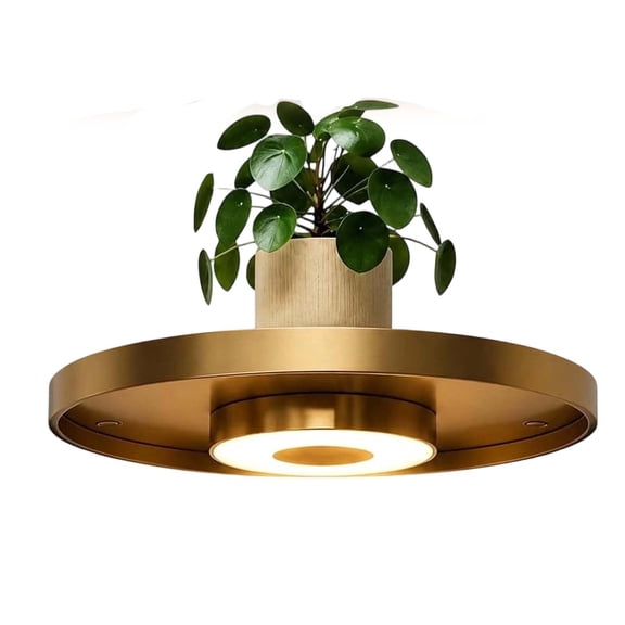 Floating Wall Shelf with Built in Ambient LED Light, Wall-Mounted Metal Round Shelf, Built-in Ambient LED Light, Space-Saving Invisible Brackets, Ideal for Bedroom and Living Room Decor