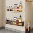 thumbnail image 1 of Floating Wall Shelves, Wooden Display Rack with 1ml Glue, Mountable Bookshelf, Spice Rack for Living Room, Kitchen, Bedroom, or Office, 1 of 7