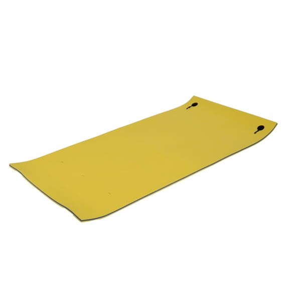 Floating Water Mat - Lake, Pool, Beach Float Pad - XPE Foam - Yellow