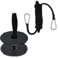thumbnail image 1 of Floating Water Mat Tether Kit Lily Pad Tether Floating Mat Straps Tether and Grommet Kit Foam Water Pad Tether and 118 Inch Bungee Cord for All Foam Water Pads, 1 of 5