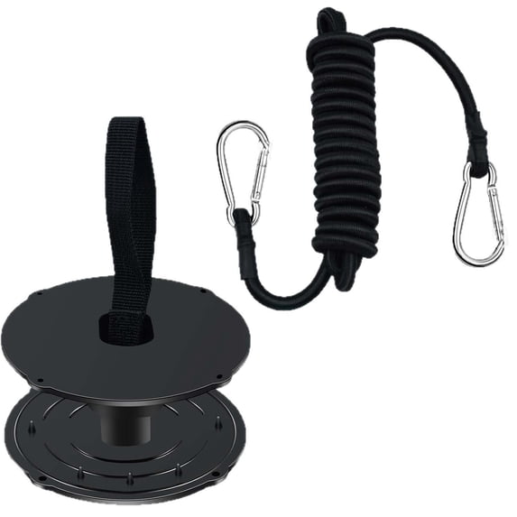Floating Water Mat Tether Kit Lily Pad Tether Floating Mat Straps Tether and Grommet Kit Foam Water Pad Tether and 118 Inch Bungee Cord for All Foam Water Pads