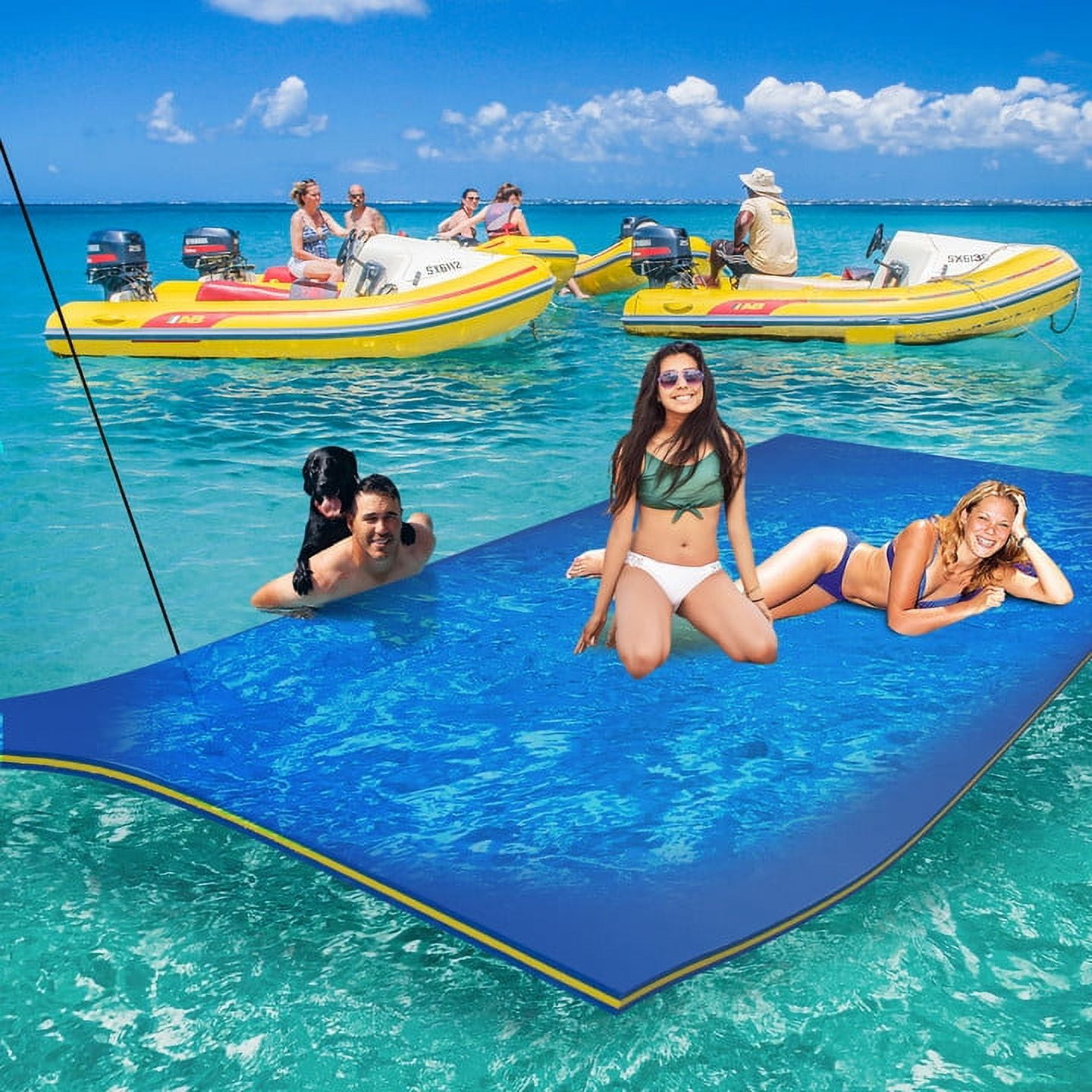 Dropship Water Floating Mat For Lake Swimming Pool, Thick Foam Water  Floating Pad For Family Party, Lake Pool Beach Relaxing Floats For Adults &  Kids to Sell Online at a Lower Price