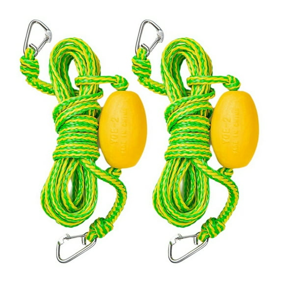 Floating Water Safety Rope with Clip Quick Connect to River Tube, Kayak Safety Vest &Floating Lily Pad, Kayak Tow Rope