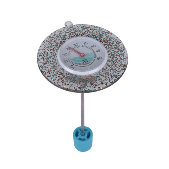 Floating Water Temperature Gauge with Analog Celsius Readout for Pool Owners, Bath Users, and Daily Caregivers