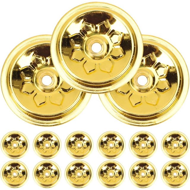 Floating Wicks for Oil Candles 15pcs Wick Holder Floating Wicks Metal Oil Floating Wicks Disc