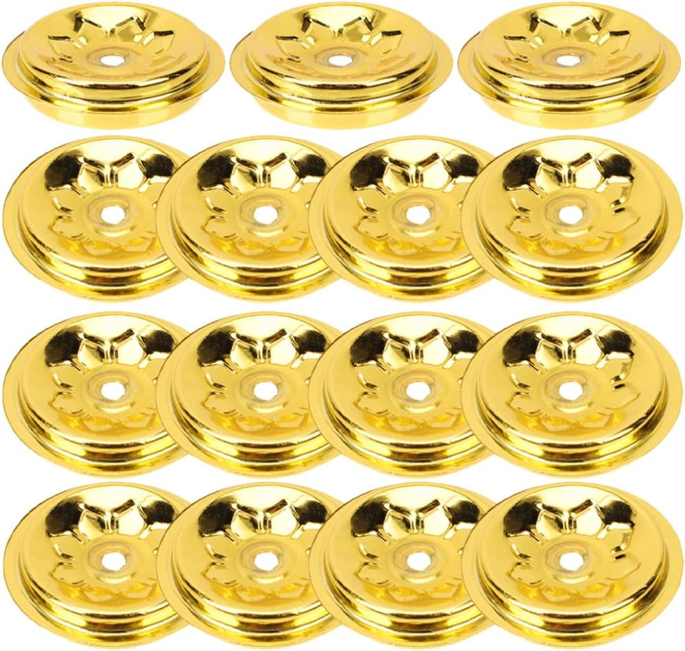 Floating Wicks for Oil Candles 15pcs Floating Wicks Metal Oil Floating