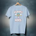 Floats And Hoes Funny Float Tubing River Trip Unisex Tshirt