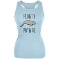 thumbnail image 1 of Floaty Potato Manatee Juniors Soft Tank Top, 1 of 1