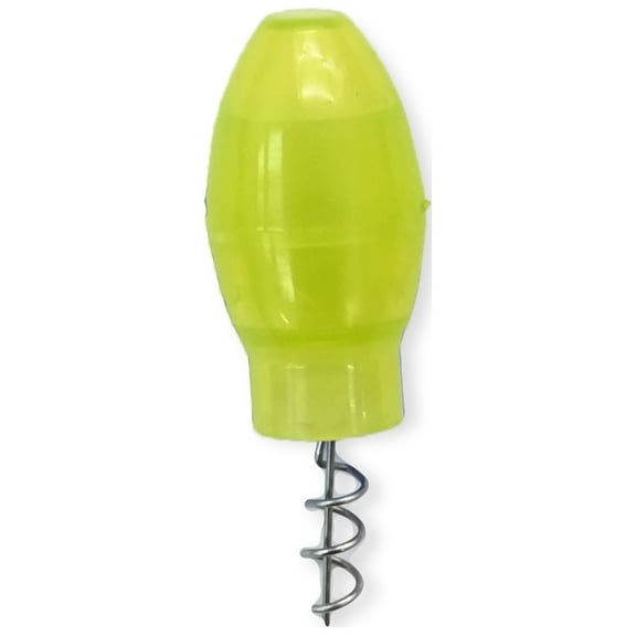 Floatzilla Craw Head Lure Float, Translucent Chartreuse 4-PACK