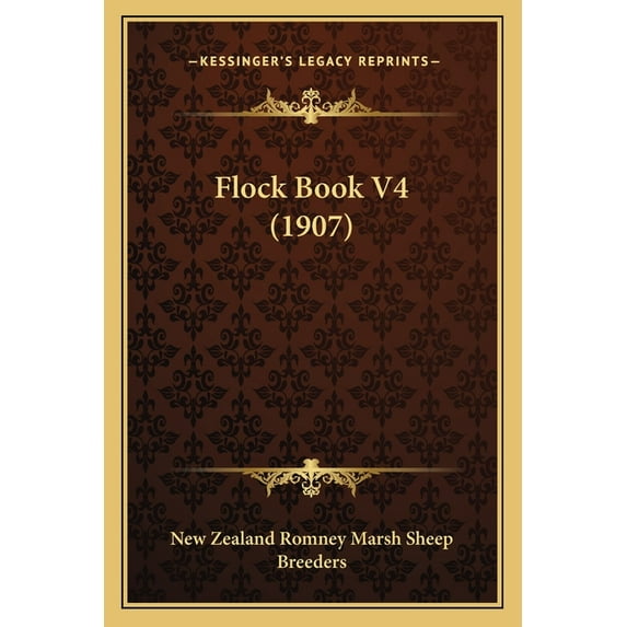 Flock Book V4 (1907) (Paperback)