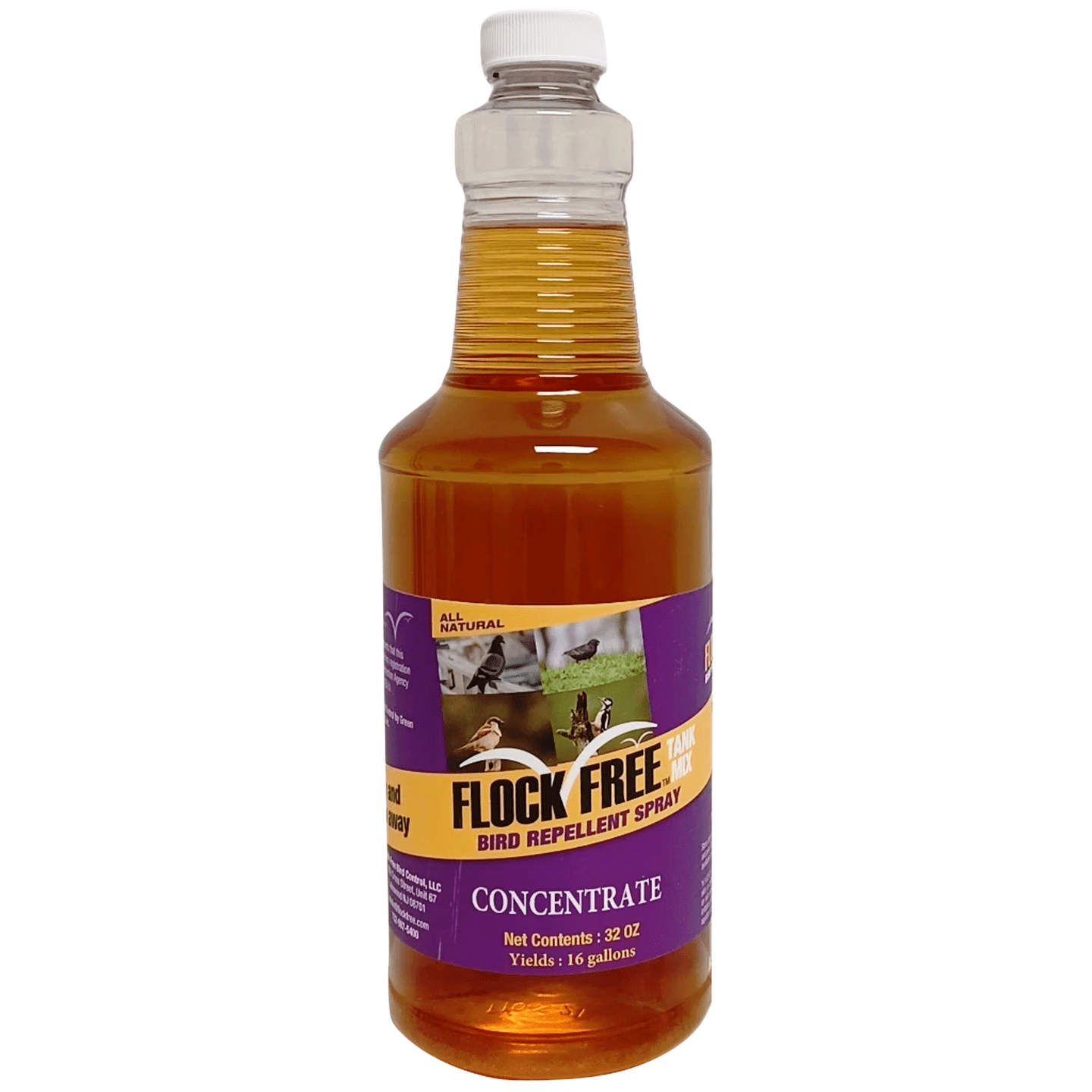 Flock Free Bird Repellent Spray Concentrate, 32oz
