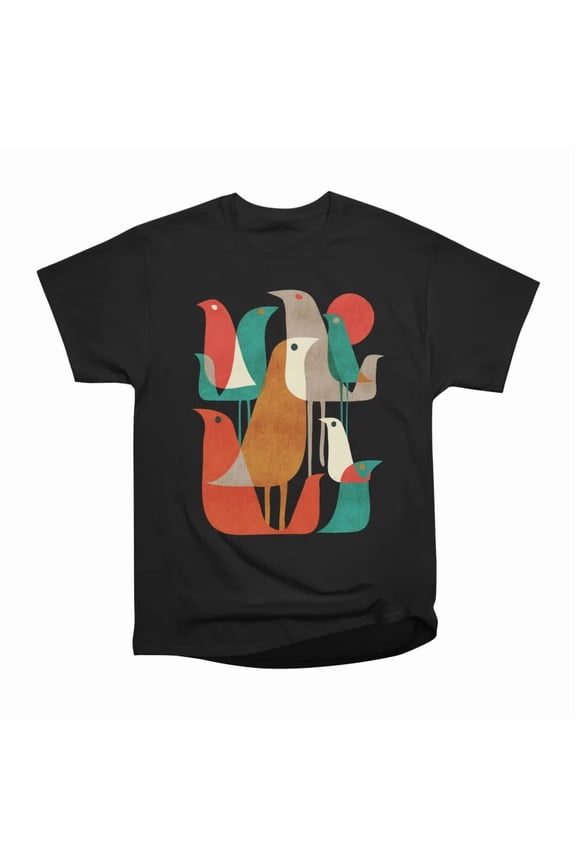 Flock of Birds Black Variant T-Shirt Tee Gift For Him Merch For Her Apparel For Friend
