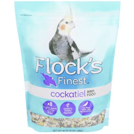 Flock's Finest Bird Food Cockatiel (Pack of 12)